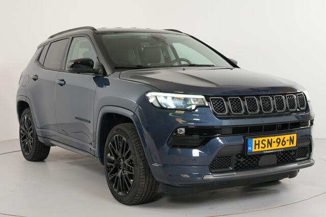 Jeep COMPASS 4xe 240 Plug-in Hybrid Electric S | 19" | Stl. verw. | Camera 360° | Memory | Adaptive | Dodehoek | Inparkeer |