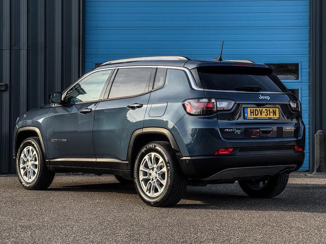 Jeep COMPASS 4xe 190 Plug-in Hybrid Electric Limited Lease Ed. Prijs Inclusief Onderhoud & 12 Maand BOVAG Garantie | Cruise Control Adaptief | Trekhaak | Stoelverwarming |
