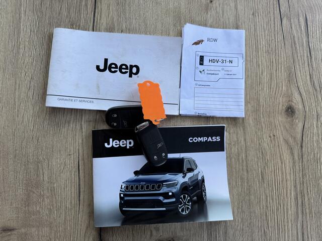 Jeep COMPASS 4xe 190 Plug-in Hybrid Electric Limited Lease Ed. Prijs Inclusief Onderhoud & 12 Maand BOVAG Garantie | Cruise Control Adaptief | Trekhaak | Stoelverwarming |