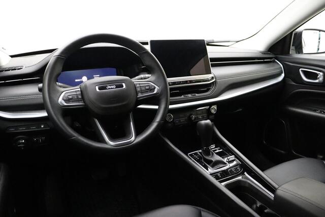 Jeep COMPASS 4xe 240 Plug-in Hybrid Electric S | Navigatie | Lederen bekleding | Elektrische bedienbare achterklep | 19'' lichtmetalen velgen | Stoelverwarming | Keyless