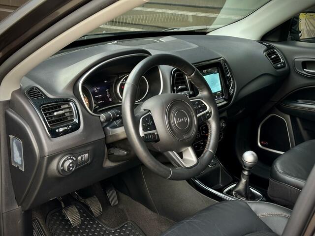 Jeep COMPASS 1.4 Multiair 140PK! LEDER|STUURVERW|NAVI|LANEASS|BEATS