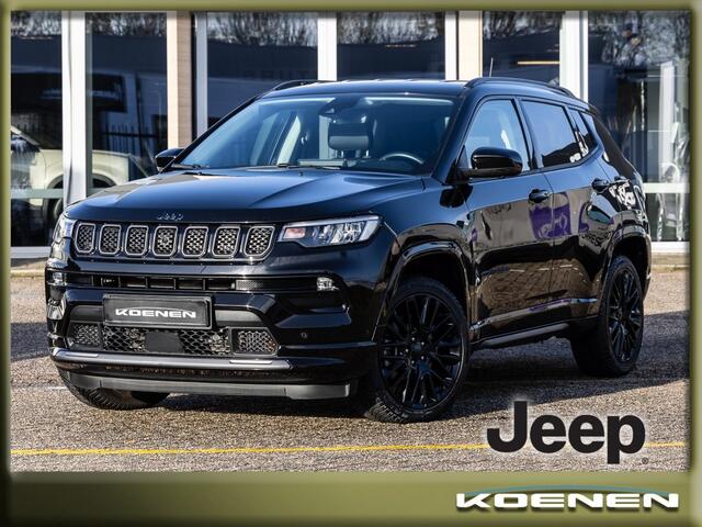 Jeep COMPASS 4XE 240 PHEV S ADAPTIEVE CRUISE / 19 LM / 360 gr Camera, Black Pack