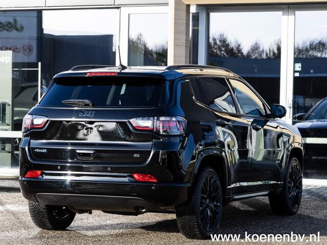 Jeep COMPASS 4XE 240 PHEV S ADAPTIEVE CRUISE / 19 LM / 360 gr Camera, Black Pack