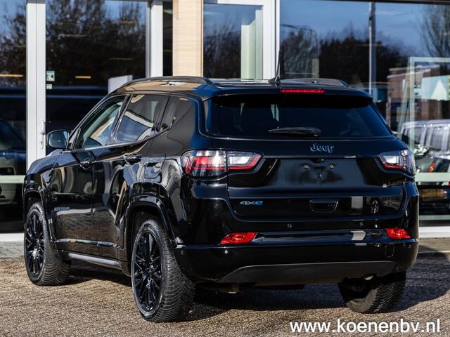 Jeep COMPASS 4XE 240 PHEV S ADAPTIEVE CRUISE / 19 LM / 360 gr Camera, Black Pack