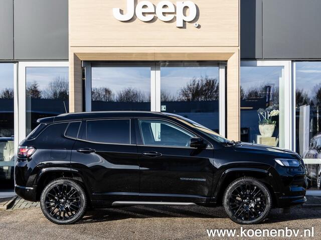 Jeep COMPASS 4XE 240 PHEV S ADAPTIEVE CRUISE / 19 LM / 360 gr Camera, Black Pack