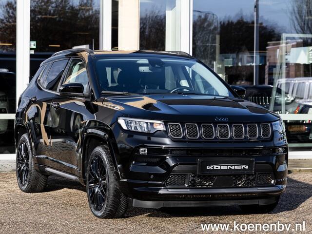 Jeep COMPASS 4XE 240 PHEV S ADAPTIEVE CRUISE / 19 LM / 360 gr Camera, Black Pack