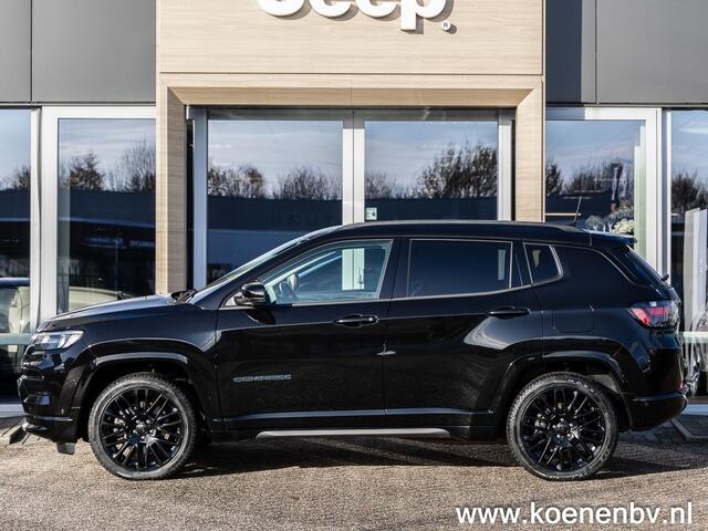 Jeep COMPASS 4XE 240 PHEV S ADAPTIEVE CRUISE / 19 LM / 360 gr Camera, Black Pack
