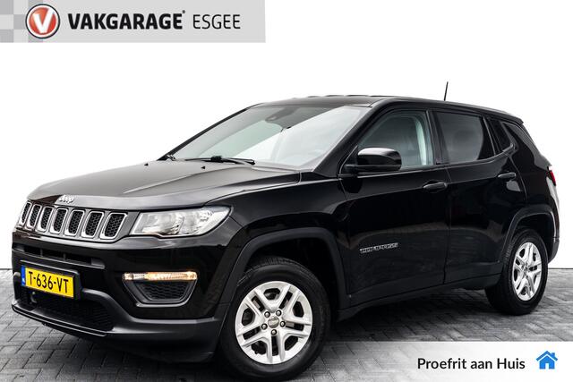 Jeep COMPASS 1.4 141PK MultiAir Sport RIJKLAAR INCL: GARANTIE. | PDC Achter | Airco | LM VELGEN |