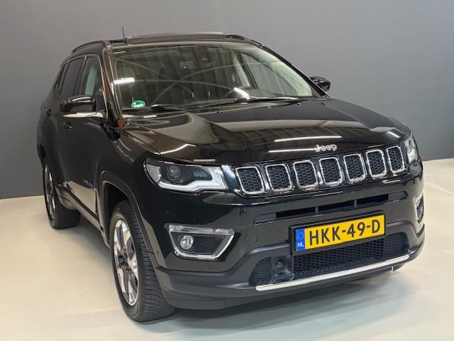 Jeep COMPASS 1.4 MultiAir 170pk Limited 4x4 Automaat Panoramadak, beats audio, stoel/stuurverwarming