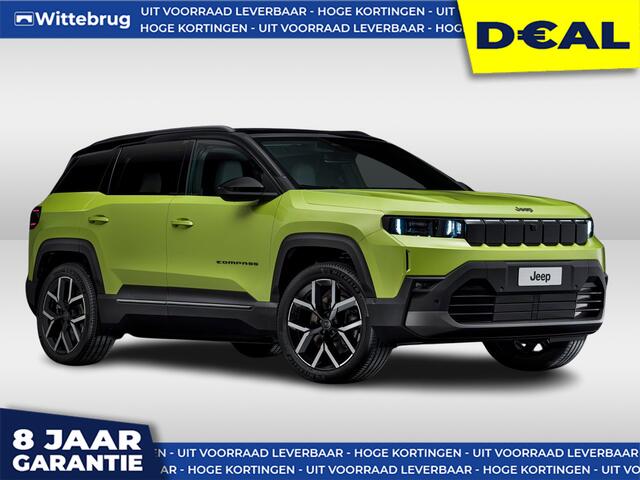 Jeep COMPASS First Edition 74 kWh NIEUWE MODEL! - NU TE BESTELLEN - 8 JAAR GARANTIE