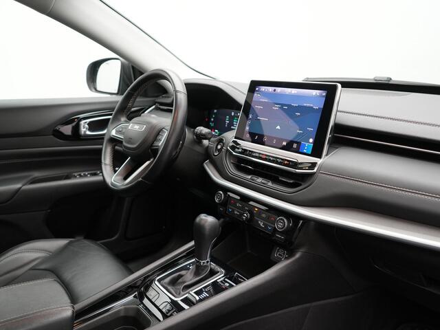 Jeep COMPASS 4xe 240 Plug-in Hybrid Electric S 240pk Dealer O.H PHEV | Panodak | Adaptive Cruise | 360 Camera | Lederen Sportstoelen Memory & Verwarmd | Apple Carplay | Navigatie | Blis | Virtual | DAB |