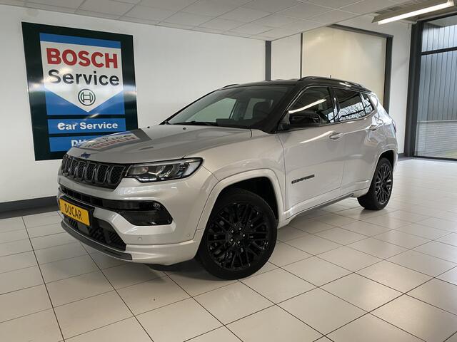 Jeep COMPASS 4xe 240 Plug-in Hybrid Electric S Navigatie / Leer / Camera /Panoramadak / Stuur/stoel verwarming