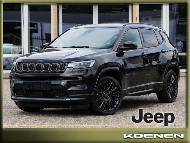 Jeep COMPASS 4XE 240 PHEV S ADAPTIEVE CRUISE / 19 LM / Camera/Electr A-Klep, Black Pack