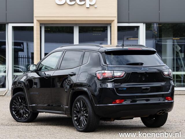 Jeep COMPASS 4XE 240 PHEV S ADAPTIEVE CRUISE / 19 LM / Camera/Electr A-Klep, Black Pack