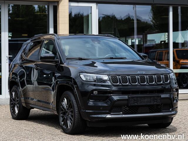 Jeep COMPASS 4XE 240 PHEV S ADAPTIEVE CRUISE / 19 LM / Camera/Electr A-Klep, Black Pack