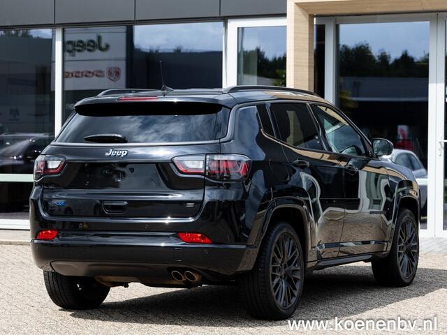 Jeep COMPASS 4XE 240 PHEV S ADAPTIEVE CRUISE / 19 LM / Camera/Electr A-Klep, Black Pack