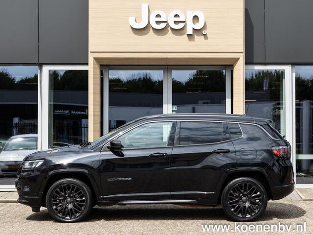 Jeep COMPASS 4XE 240 PHEV S ADAPTIEVE CRUISE / 19 LM / Camera/Electr A-Klep, Black Pack