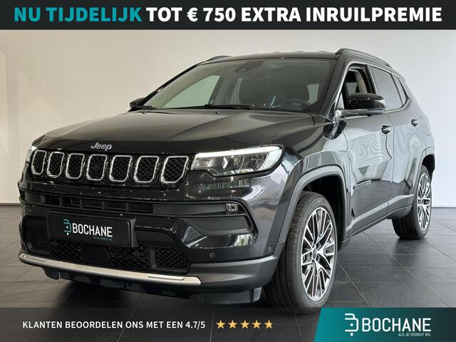 Jeep COMPASS 4xe 240 Plug-in Hybrid Electric Limited 360 CAMERA | ADDAPTIVE CRUISECONTROL | OFF-ROAD ONDERSTEL | ELEKTRISCHE ACHTERKLEP