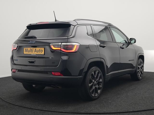 Jeep COMPASS 4xe 240 Plug-in Hybrid Electric S Plug In Hybrid 240pk Dealer O.H PHEV | Lederen Sportstoelen Memory & Verwarmd | Camera | Navigatie | Blis | Keyless | Stuur Verwarmd | Cruise Control | DAB |