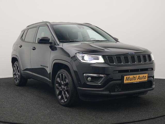 Jeep COMPASS 4xe 240 Plug-in Hybrid Electric S Plug In Hybrid 240pk Dealer O.H PHEV | Lederen Sportstoelen Memory & Verwarmd | Camera | Navigatie | Blis | Keyless | Stuur Verwarmd | Cruise Control | DAB |