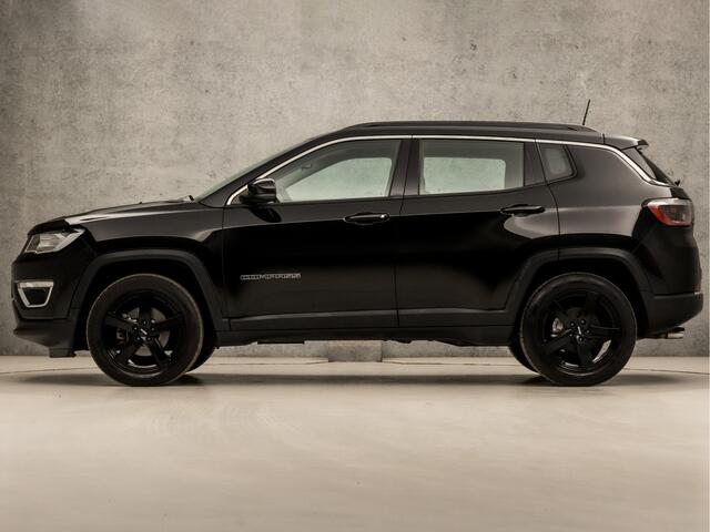 Jeep COMPASS 1.4 MultiAir Longitude Black Sport 141Pk (APPLE CARPLAY, GROOT NAVI, CLIMATE, CAMERA, LEDER, SPORTSTOELEN, LANE ASSIST, PARKEERSENSOREN, CRUISE, NIEUWSTAAT)