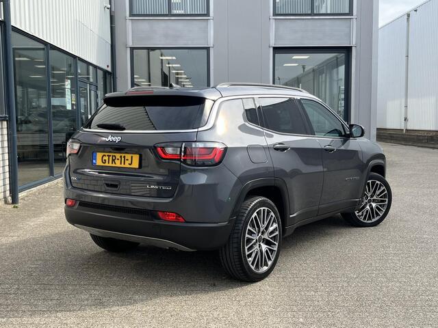 Jeep COMPASS 4xe 190 Plug-in Hybrid Electric Limited Lease Ed. | Navi/Clima/Adapt.Cruise/Pano.Dak/Stoel+Stuurverw./Apple CarPlay-Android Auto