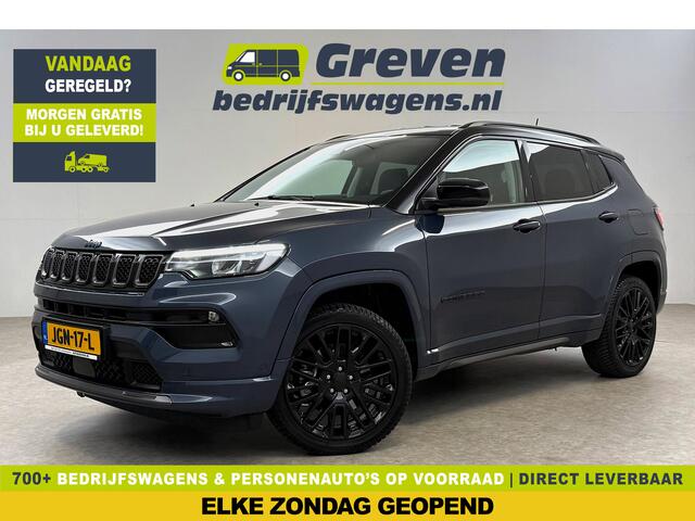 Jeep COMPASS 4xe Plug-in Hybrid 240PK | Virtual | Camera | Verwarmd stuur/stoel | Carplay | Leder | Keyless
