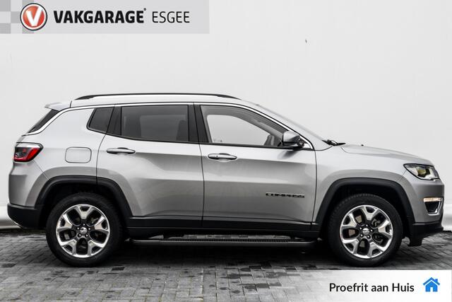 Jeep COMPASS 1.4 MultiAir Limited 4x4 RIJKLAAR INCL : GARANTIE. | Clima | Keyless entry | Navigatie | PDC | Cruise control |