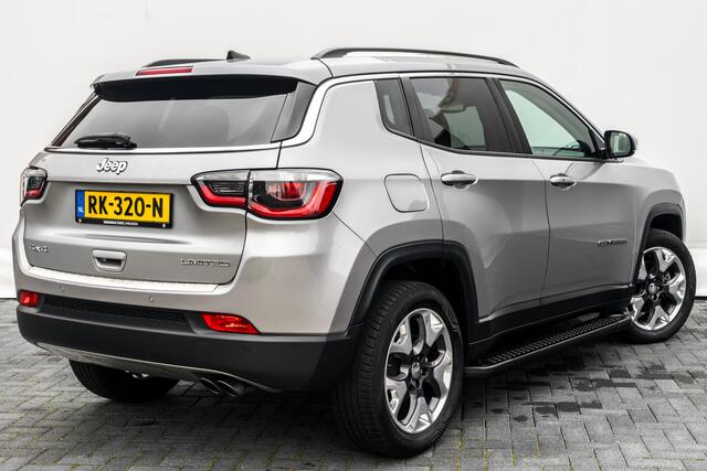 Jeep COMPASS 1.4 MultiAir Limited 4x4 RIJKLAAR INCL : GARANTIE. | Clima | Keyless entry | Navigatie | PDC | Cruise control |
