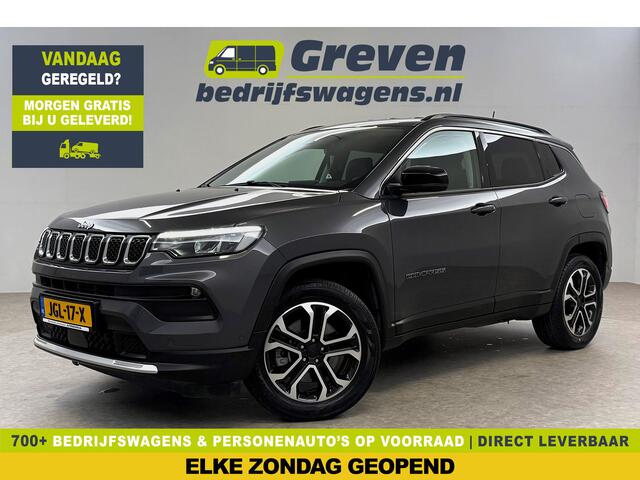 Jeep COMPASS 4xe 190 Plug-in Hybrid Electric Limited | Virtual | LED | Carplay | Camera | Adaptive Cruise | Parkeersens.