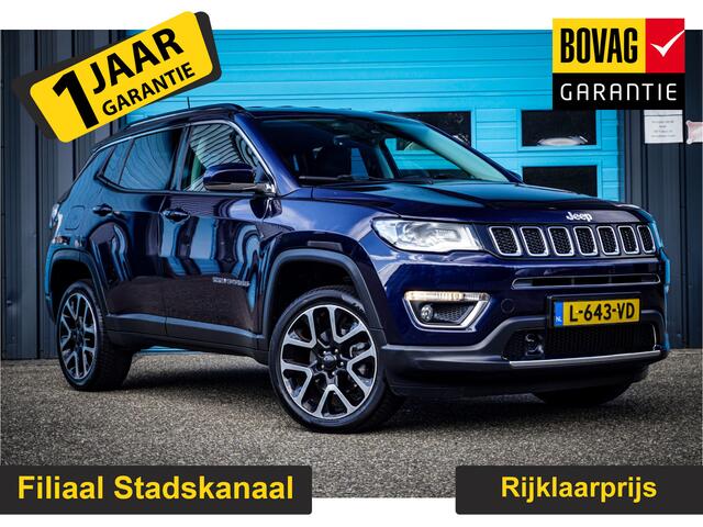 Jeep COMPASS 1.4 MultiAir Limited 4x4 GRATIS Afleverpakket! Stuur verw. | Leer | Beats |
