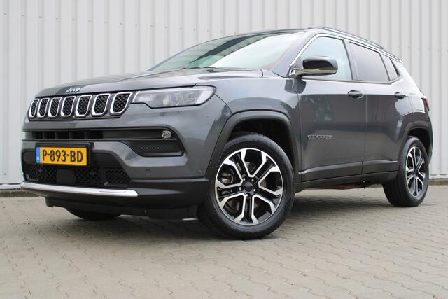 Jeep COMPASS 4xe 190 Plug-in Hybrid Electric Limited | Incl. 12 maanden garantie | Adaptieve cruise control | Climate control | Apple carplay/Android auto | Trekhaak | Parkeercamera |