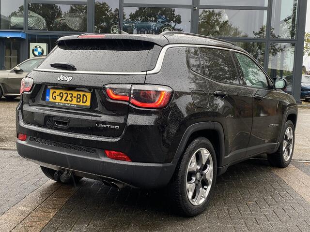 Jeep COMPASS 1.4 MultiAir Limited 1STE EIGENAAR| ORIGINEEL NL AUTO | STOELVERWARMING| AFNEEMBARE TREKHAAK| RIJKLAARPRIJS INCL. 12 MND BOVAG GARANTIE