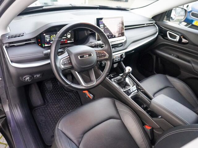 Jeep COMPASS 1.3T Limited Leder | CarPlay | Stoel&Stuur verw. | Led | Keyless