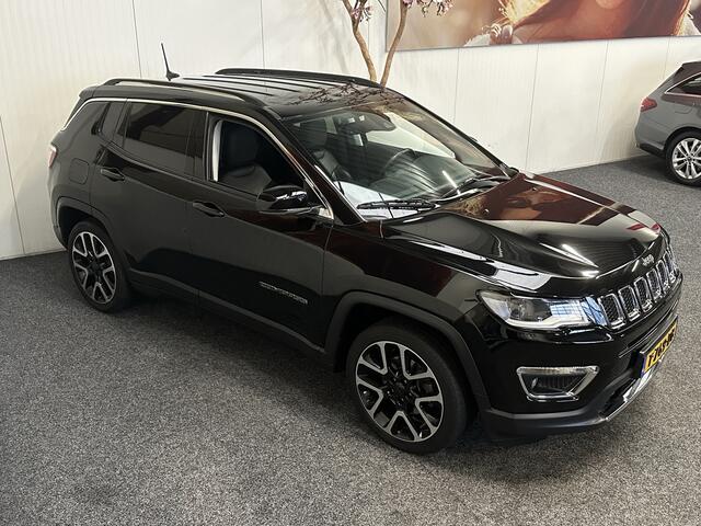 Jeep COMPASS 1.4 MULTIAIR LIMITED NAVIGATIE ADAPTIVE CRUISE CONTROL APPLE CARPLAY/ANDROID RIJSTROOKSENSOREN BEADS AUDIO TREKHAAK ACHTERUITRIJCAMERA ZEER MOOI !! 3010
