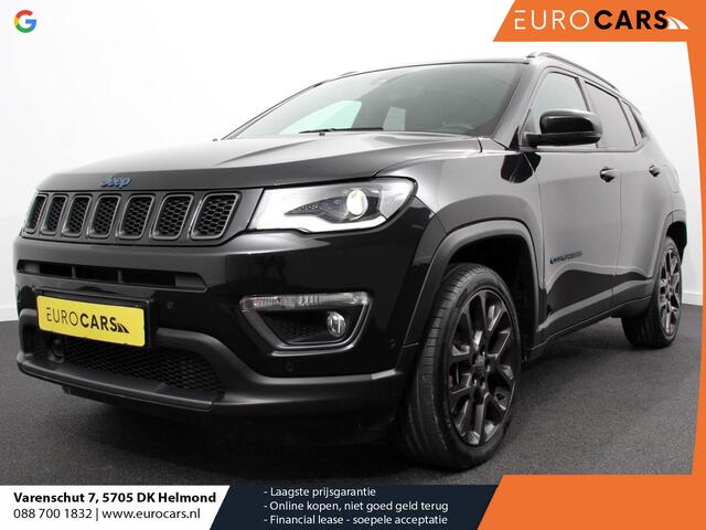 Jeep COMPASS 4xe 240 Plug-in Hybrid S | Navigatie | Apple Carplay/Android auto | Climate Control | Parkeersensoren | Camera | Elektrisch verstelbare bestuurderstoel | Xenon koplampen | Stoelverwarming | Elektrische achterklep | Afneembare trekhaak