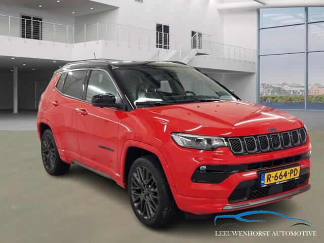 Jeep COMPASS 4xe 240 Plug-in Hybrid Electric S, leer, stoel- en stuurverwarming, stoelkoeling, NL dealerauto
