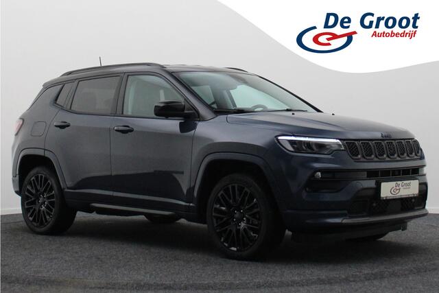 Jeep COMPASS 4xe 240 Plug-in Hybrid Electric S Leer, 360° Camera, Alpine Sound, ACC, Gekoelde Stoelen, Apple Carplay, 19''