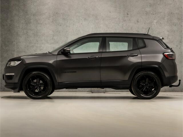 Jeep COMPASS 1.4 MultiAir Night Eagle 141Pk (APPLE CARPLAY, NAVIGATIE, CAMERA, TREKHAAK, LEDER, SPORTSTOELEN, PARKEERSENSOREN, KEYLESS, NIEUWE APK, NIEUWSTAAT)