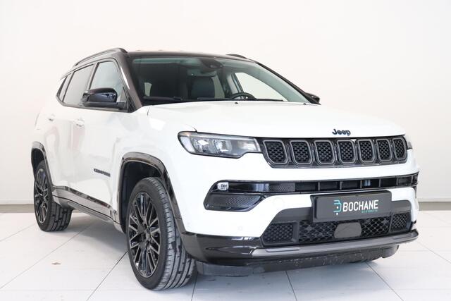 Jeep COMPASS 4xe 240 Plug-in Hybrid Electric S | Camera | Leder | Adaptieve Cruise control | Achterklep elektrisch | Navigatie | Climate control |