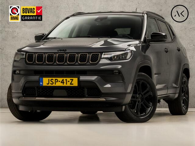 Jeep COMPASS 4xe 240 Plug-in Hybrid Electric Trailhawk 240Pk Automaat (VIRTUAL COCKPIT, APPLE CARPLAY, GROOT NAVI, CAMERA, LEDER, SPORTSTOELEN, GETINT GLAS, ADAPTIVE CRUISE, NIEUWSTAAT)