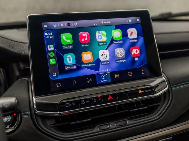 Jeep COMPASS 4xe 240 Plug-in Hybrid Electric Trailhawk 240Pk Automaat (VIRTUAL COCKPIT, APPLE CARPLAY, GROOT NAVI, LEDER, CAMERA, SPORTSTOELEN, KEYLESS, GETINT GLAS, ADAPTIVE CRUISE, NIEUWSTAAT)