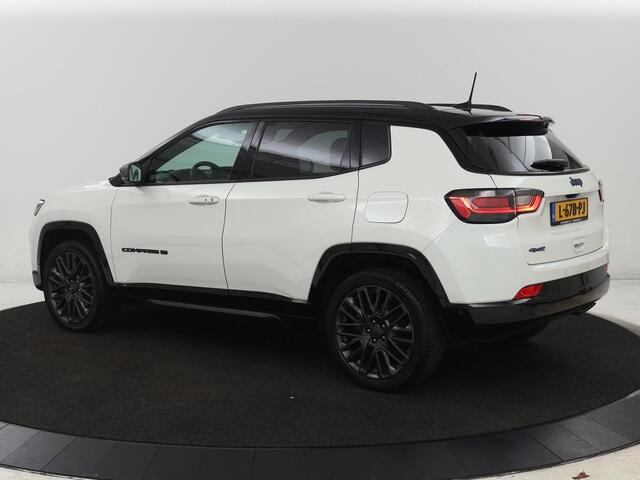 Jeep COMPASS 4xe 240 Plug-in Hybrid 80th Anniversary | 360 Camera | Adaptive cruise | Full LED | Carplay | Keyless | Half leder | Navigatie | Park Assist | Climate control | PHEV