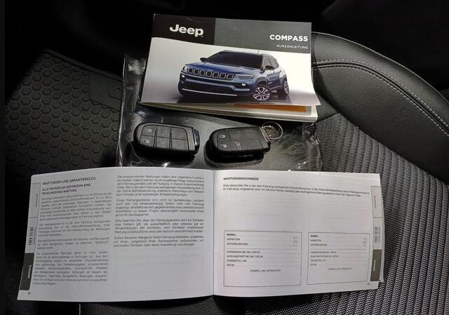 Jeep COMPASS 1.5T e-Hybrid Summit 1450KG trekgewicht/Stoel+stuur verwarming.