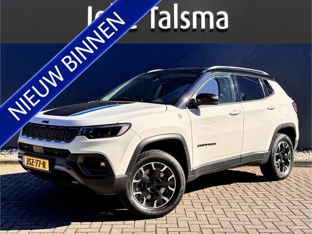 Jeep COMPASS 4xe 240 Plug-in Hybrid Electric Trailhawk | Camera | Leder | Apple Carplay/Android Auto | Navigatie | Cruise control