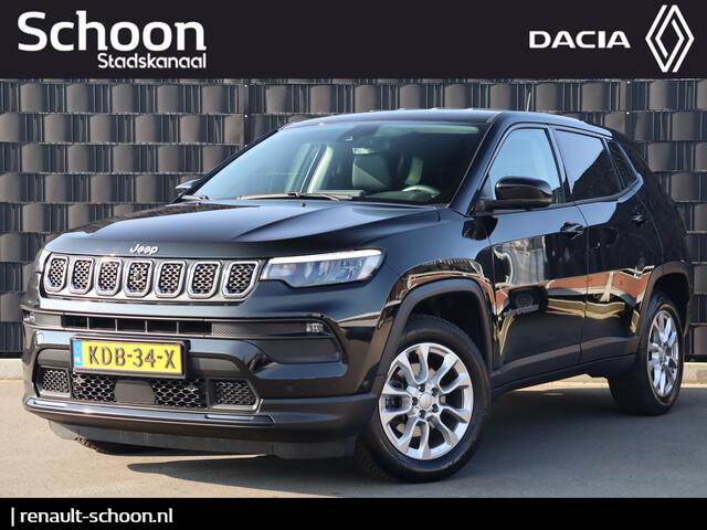 Jeep COMPASS 1.5T e-Hybrid Longitude | 360 Camera | Stoel-/Stuurverwarming | Adap. Cruise | Carplay
