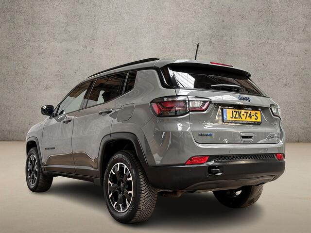 Jeep COMPASS 4xe 240 Plug-in Hybrid Electric Trailhawk 240Pk Automaat (PANORAMADAK, NARDO GREY, VIRTUAL COCKPIT, APPLE CARPLAY, CAMERA, LEDER, ADAPTIVE CRUISE, GETINT GLAS, NIEUWSTAAT)