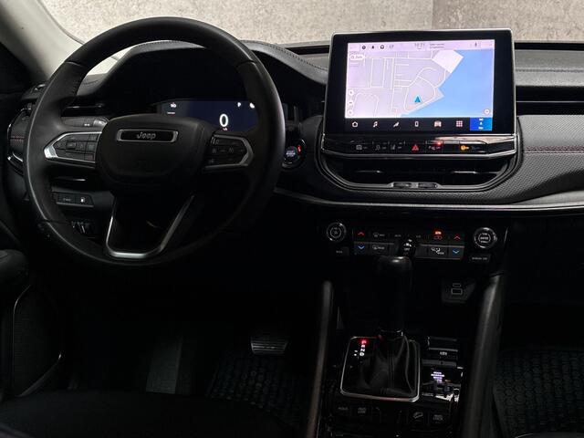 Jeep COMPASS 4xe 240 Plug-in Hybrid Electric Trailhawk 240Pk Automaat (PANORAMADAK, NARDO GREY, VIRTUAL COCKPIT, APPLE CARPLAY, CAMERA, LEDER, ADAPTIVE CRUISE, GETINT GLAS, NIEUWSTAAT)