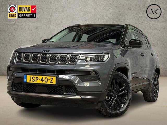 Jeep COMPASS 4xe 240 Plug-in Hybrid Electric Sport 240Pk Automaat (VIRTUAL COCKPIT, APPLE CARPLAY, GROOT NAVI, CAMERA, LEDER, SPORTSTOELEN, KEYLESS, GETINT GLAS, ADAPTIVE CRUISE, NIEUWSTAAT)