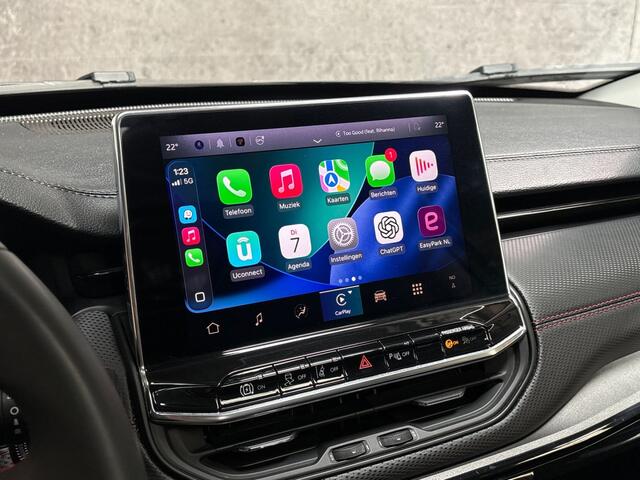 Jeep COMPASS 4xe 240 Plug-in Hybrid Electric Trailhawk 240Pk Automaat (PANORAMADAK, APPLE CARPLAY, GROOT NAVI, CAMERA, LEDER, SPORTSTOELEN, GETINT GLAS, ADAPTIVE CRUISE, NIEUWSTAAT)